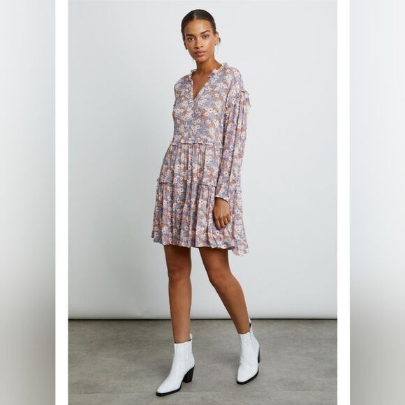 Rails Poppie Dress - Pink Jasmine Size M - Picture 7 of 14